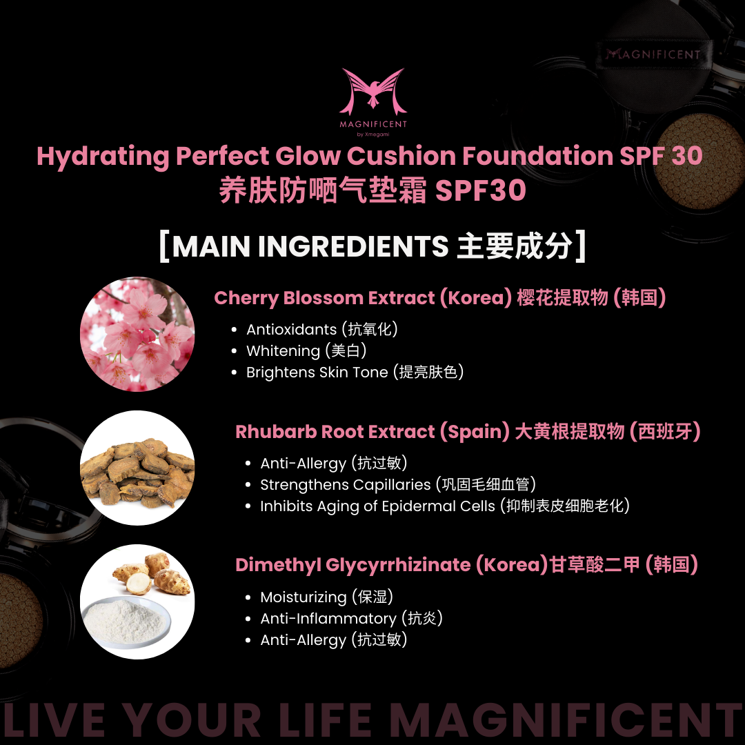 Magnificent Hydrating Perfect Glow Cushion Foundation SPF 30