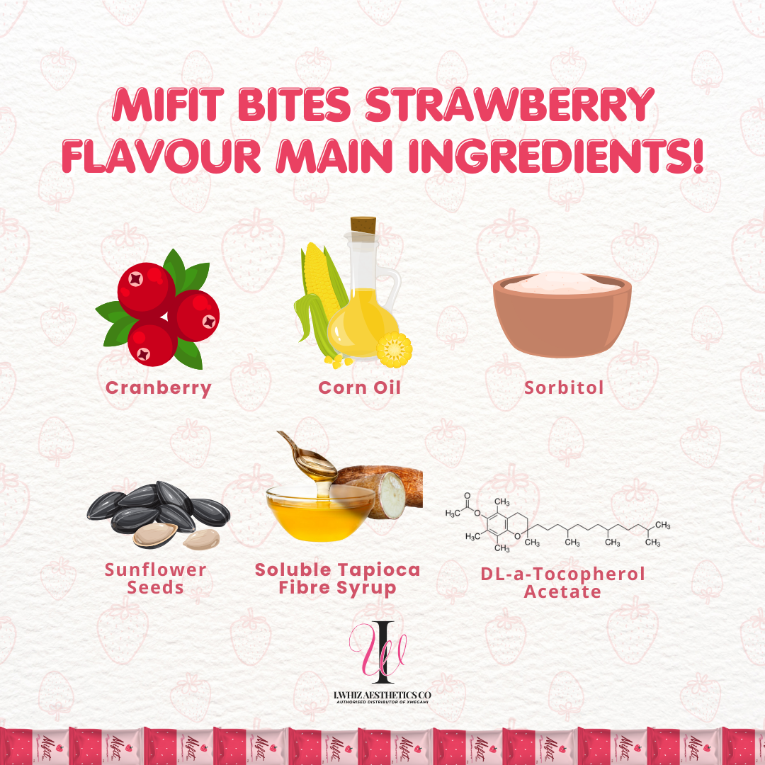 Mifit Bites Beauty Protein Bar (Mix and Match)