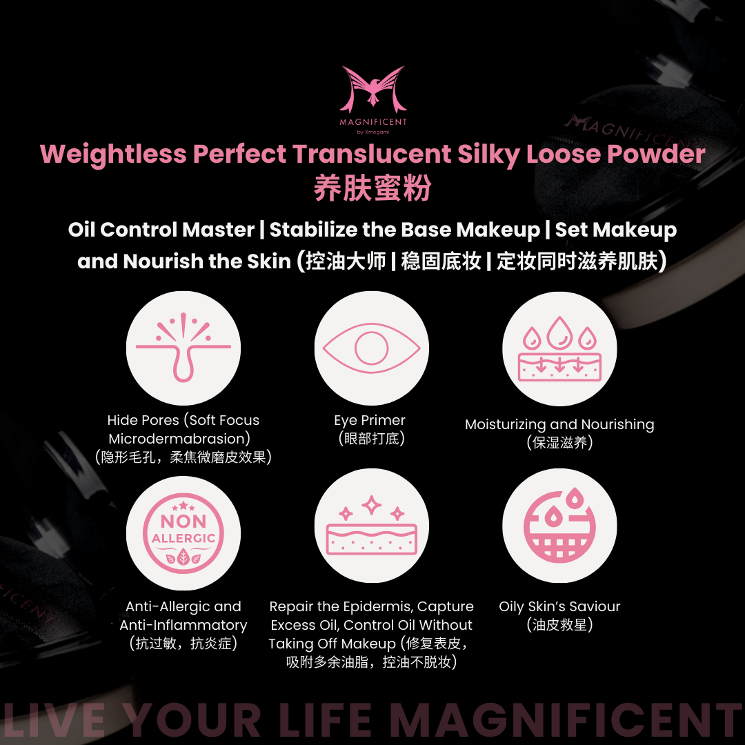 Magnificent Weightless Perfect Translucent Silky Loose Powder