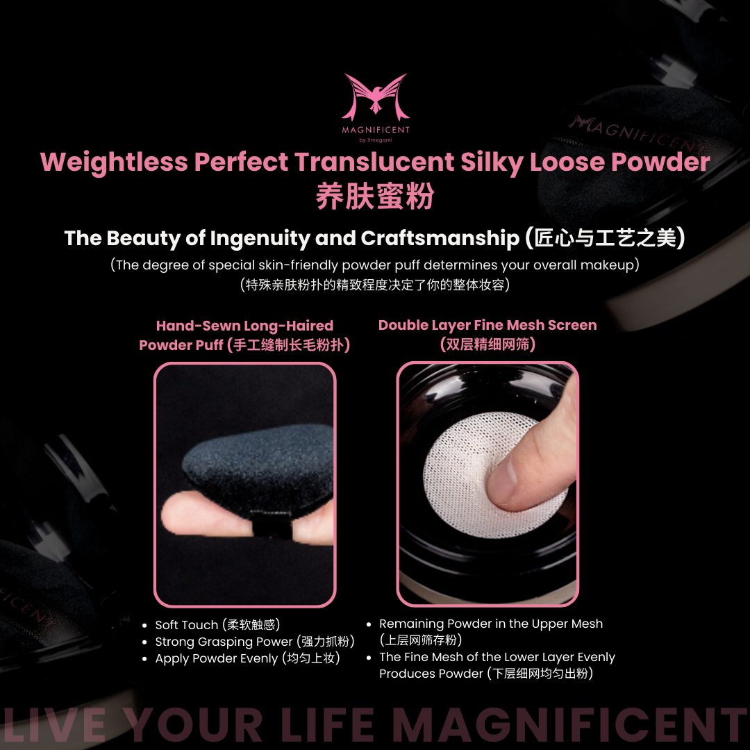 Magnificent Weightless Perfect Translucent Silky Loose Powder