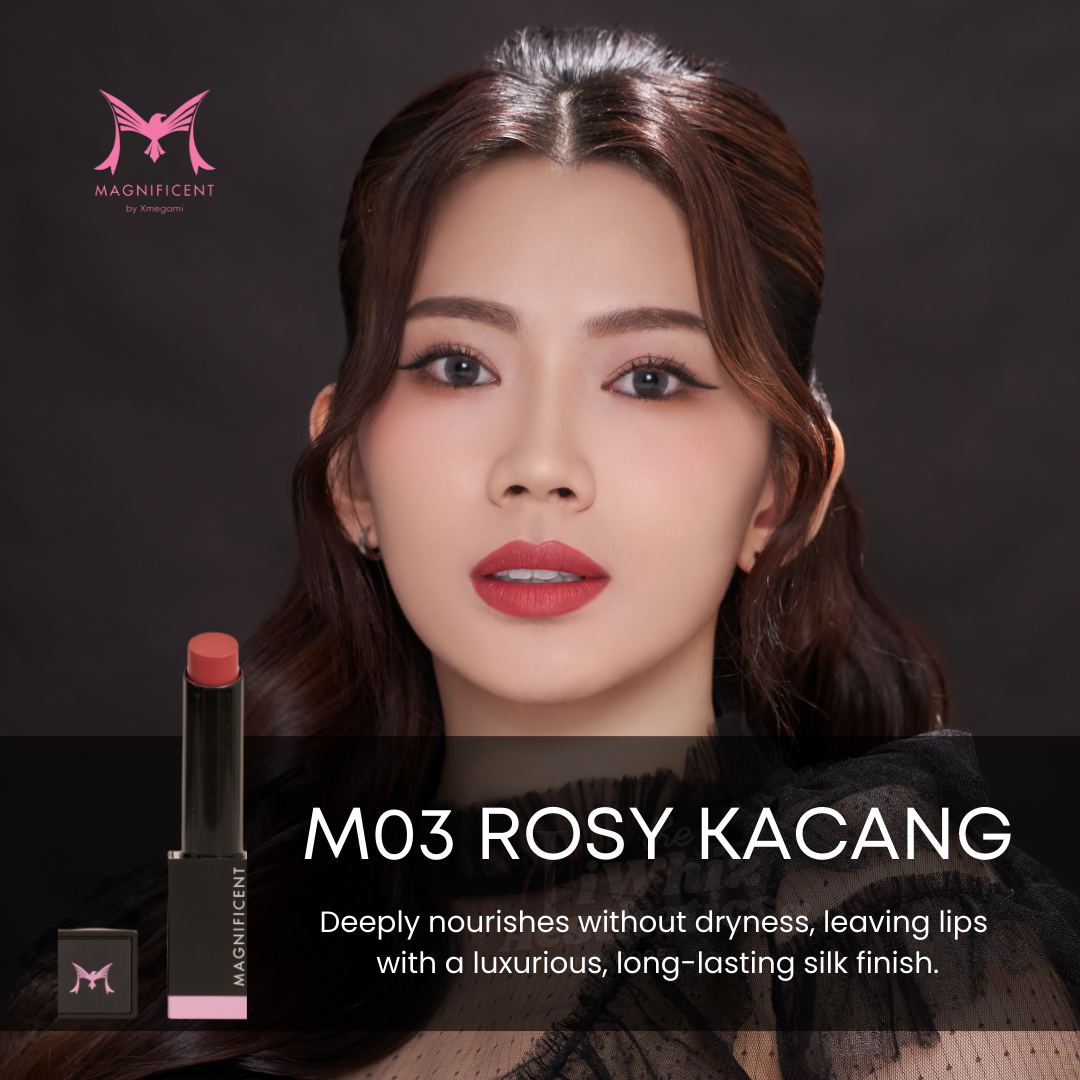 Magnificent Hydra Matte Lipstick - M03 Rosy Kacang