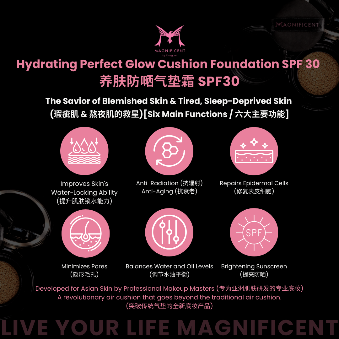 Magnificent Hydrating Perfect Glow Cushion Foundation SPF 30