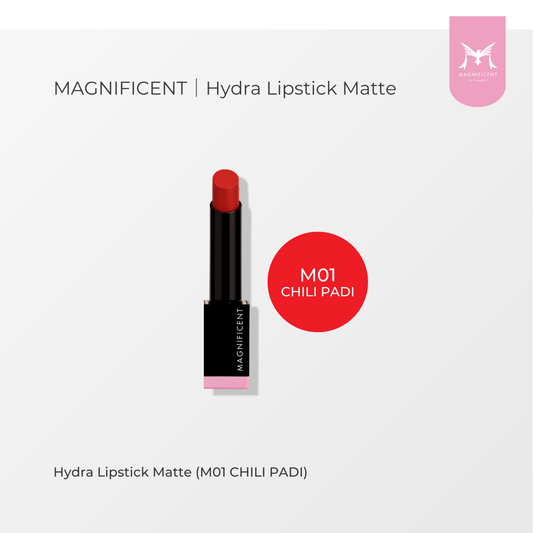 Magnificent Hydra Matte Lipstick - M01 Chilli Padi