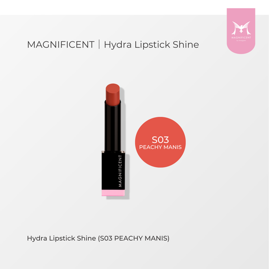 Magnificent Hydra Shine Lipstick - S03 Peachy Manis