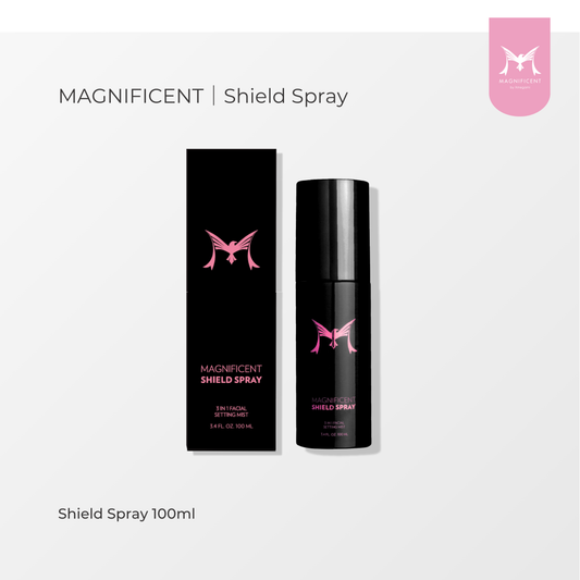 Magnificent Shield Spray – 3-in-1 Facial Setting Mist